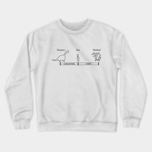 Time Until The Weekend and Beach Crewneck Sweatshirt